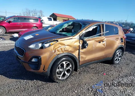 2020 Kia Sportage Lx из США, поврежденный, VIN KNDPMCAC6L7809110